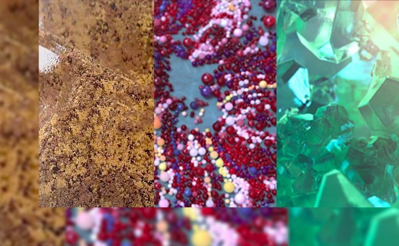 Imagery of the flavors from heated tobacco.