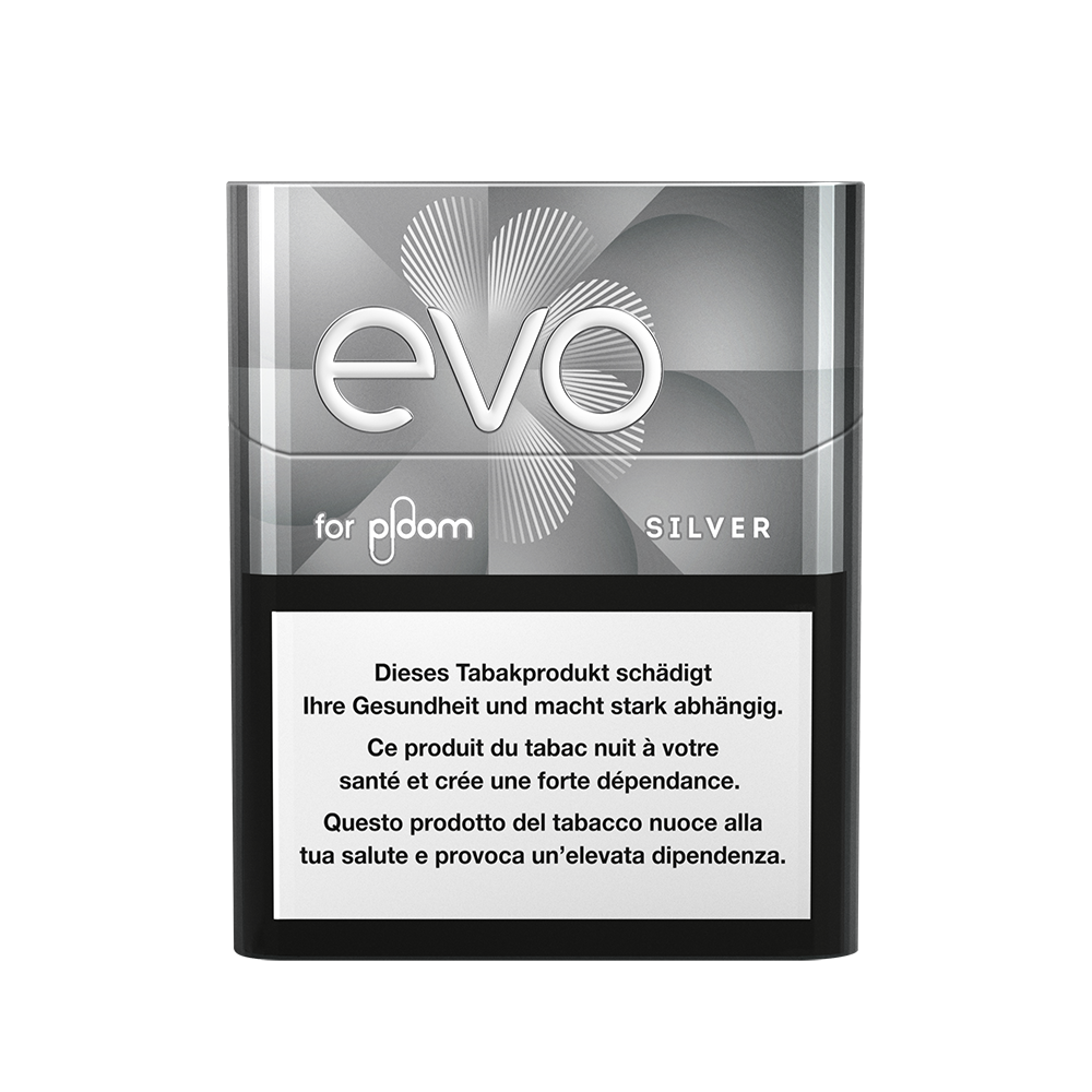 Pack of EVO sticks Silver for Ploom