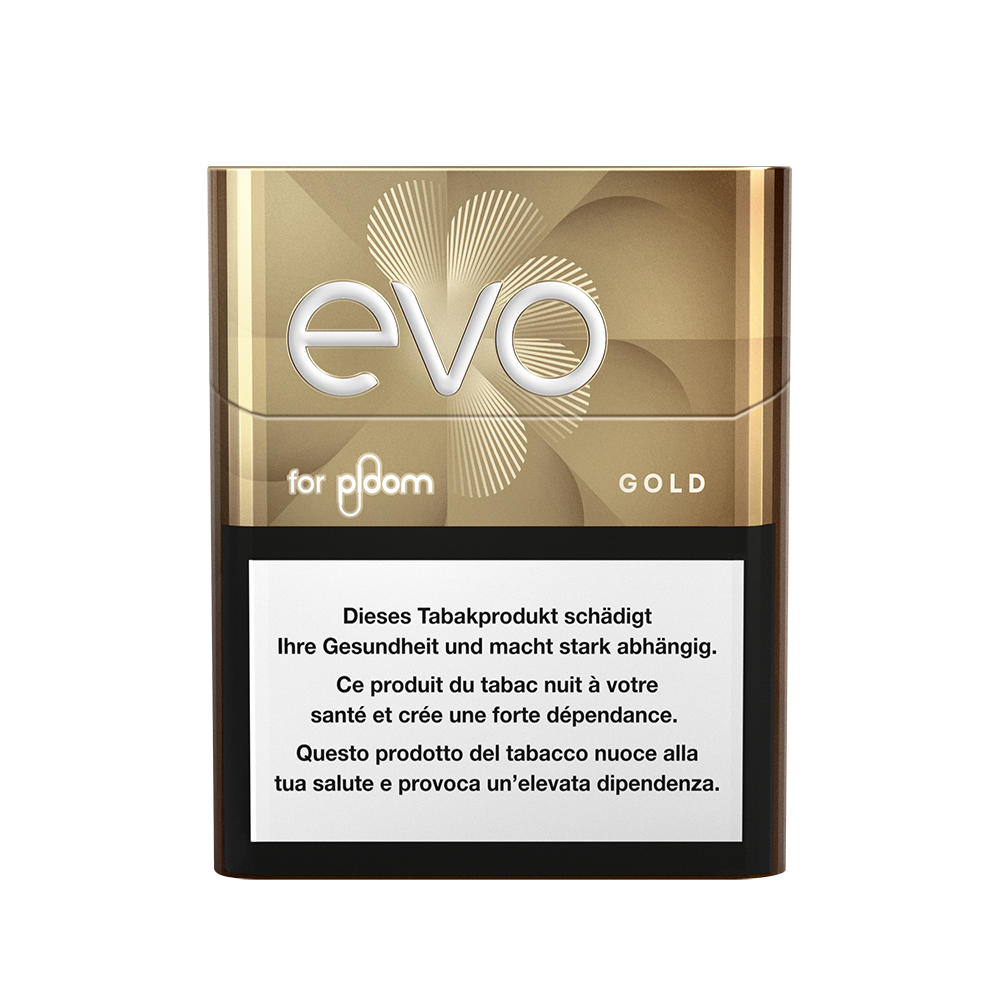 Pack of EVO sticks Gold for Ploom