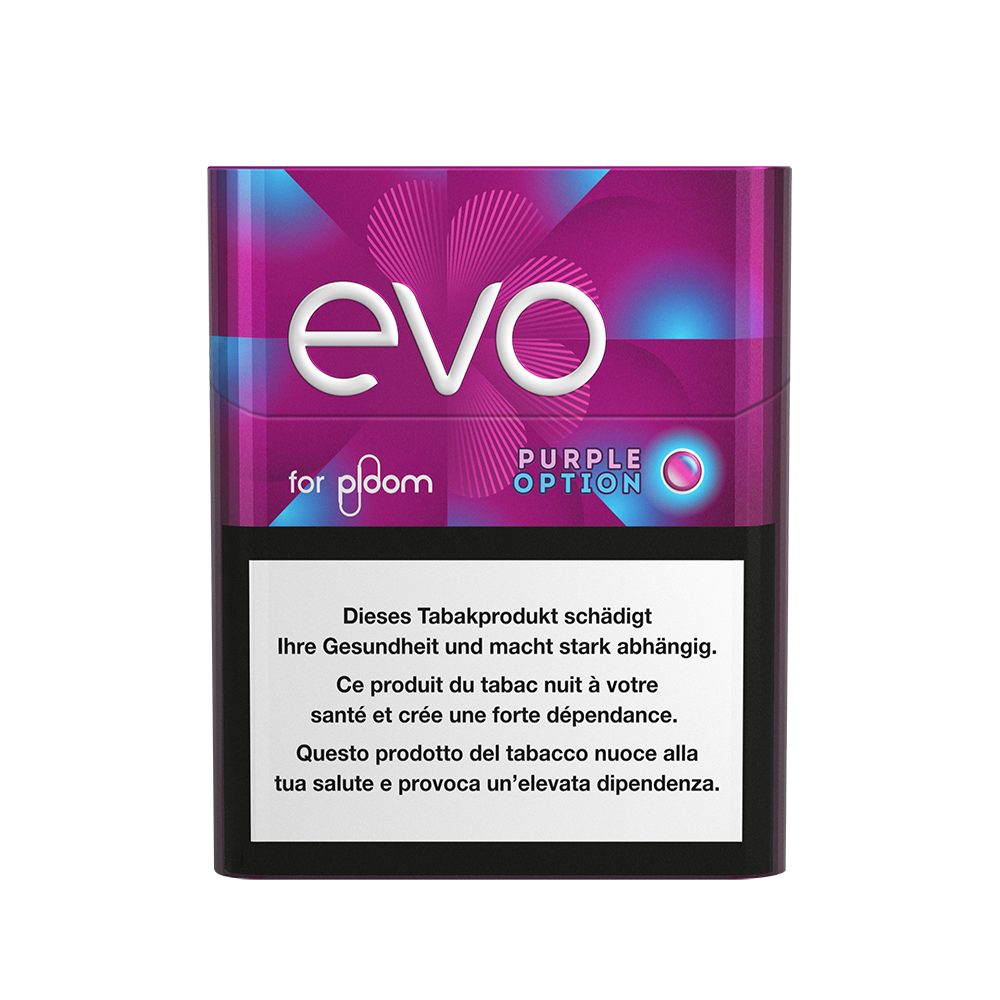 Pack of EVO sticks Purple Option for Ploom