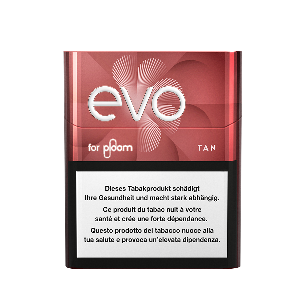 Pack of EVO sticks Tan for Ploom