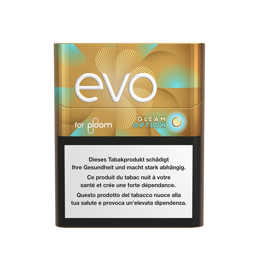Pack of EVO sticks Gleam Option for Ploom