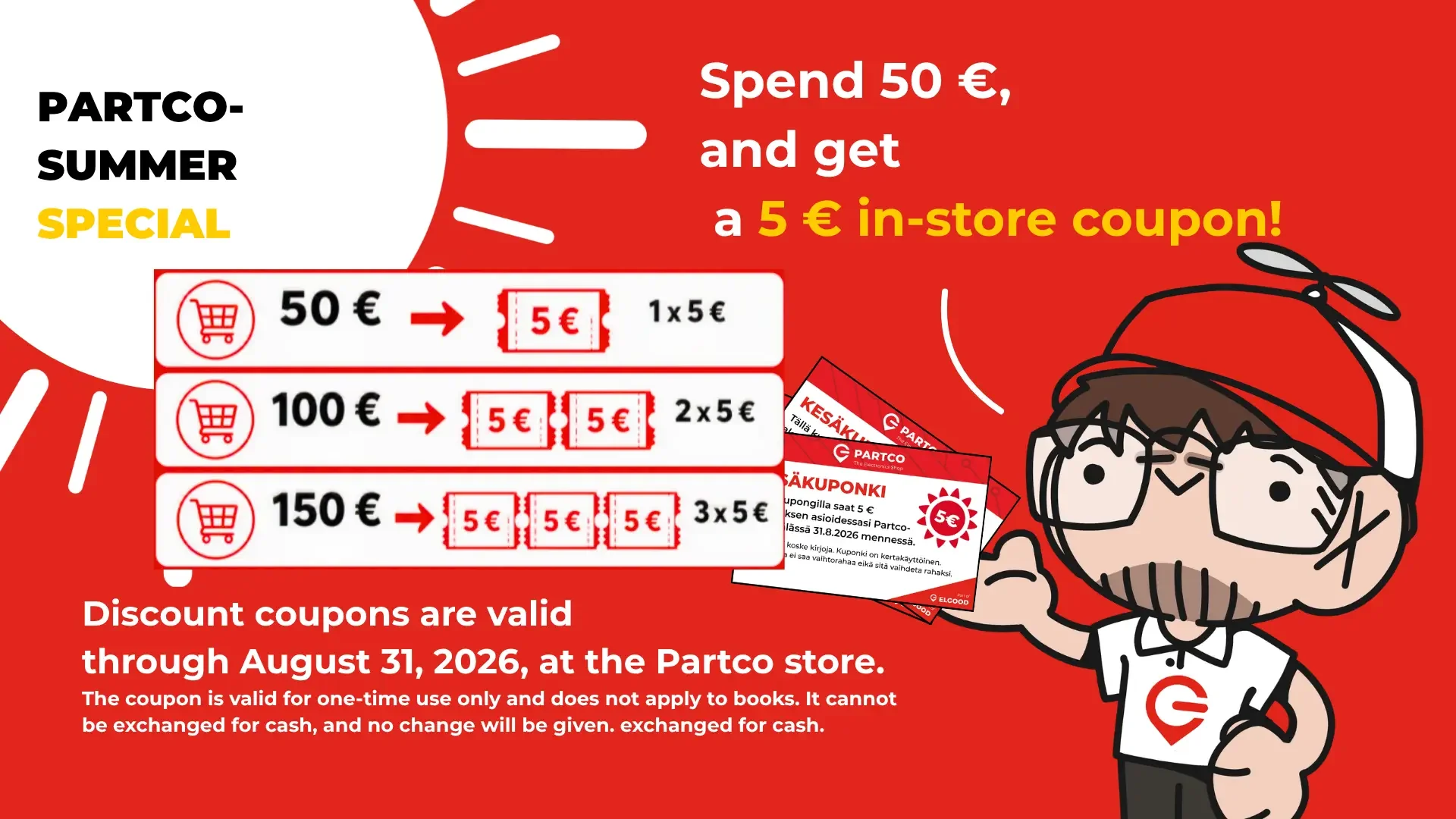 July Store Offers and Outlet Finds at Partco