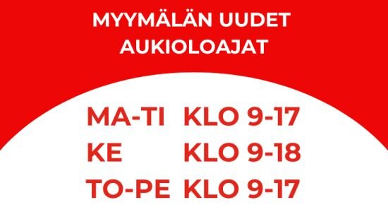 Aukioloajat fi