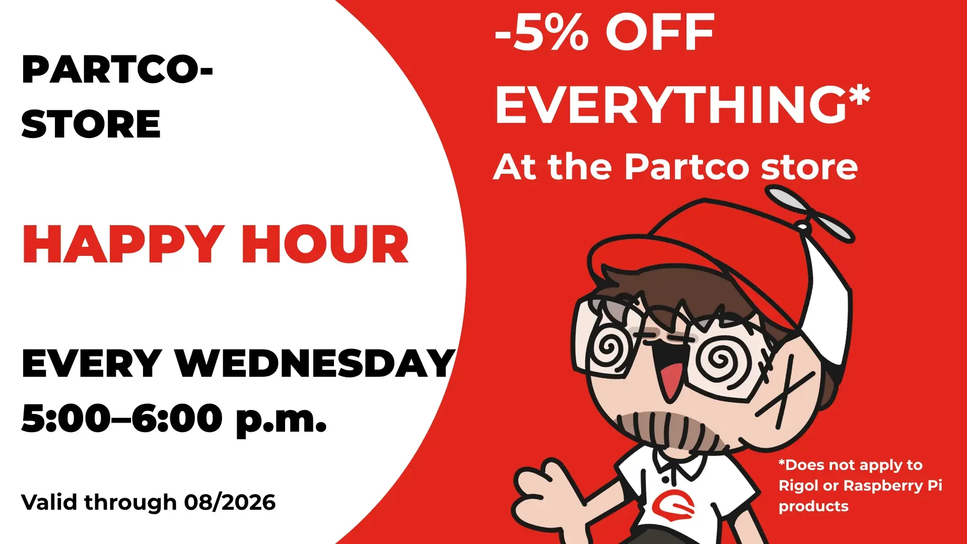 Partco Happy Hour on Wednesdays