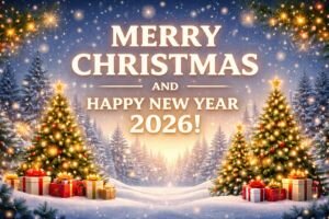 Merry Christmas and Happy New Year 2026!