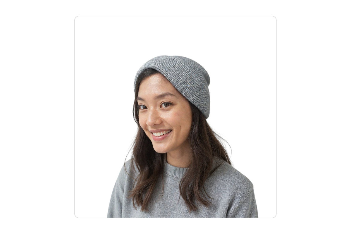 Customizable lightweight knit beanie from Wayo