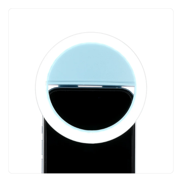 Custom Mini Clip-On Selfie Phone Ring Light from Wayo