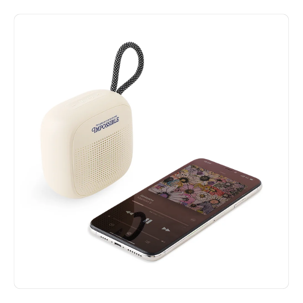 Custom Mini Square Portable Bluetooth Speaker from Wayo