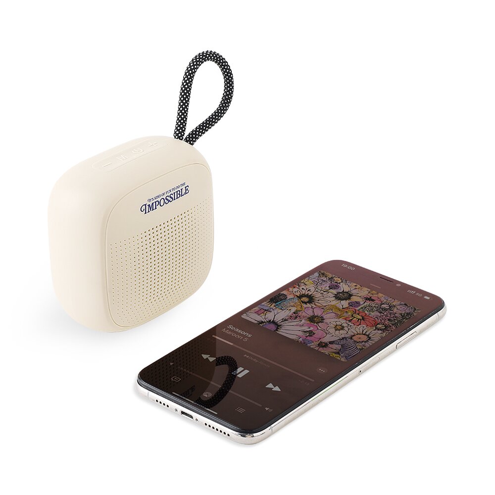 Custom Mini Square Portable Bluetooth Speaker from Wayo