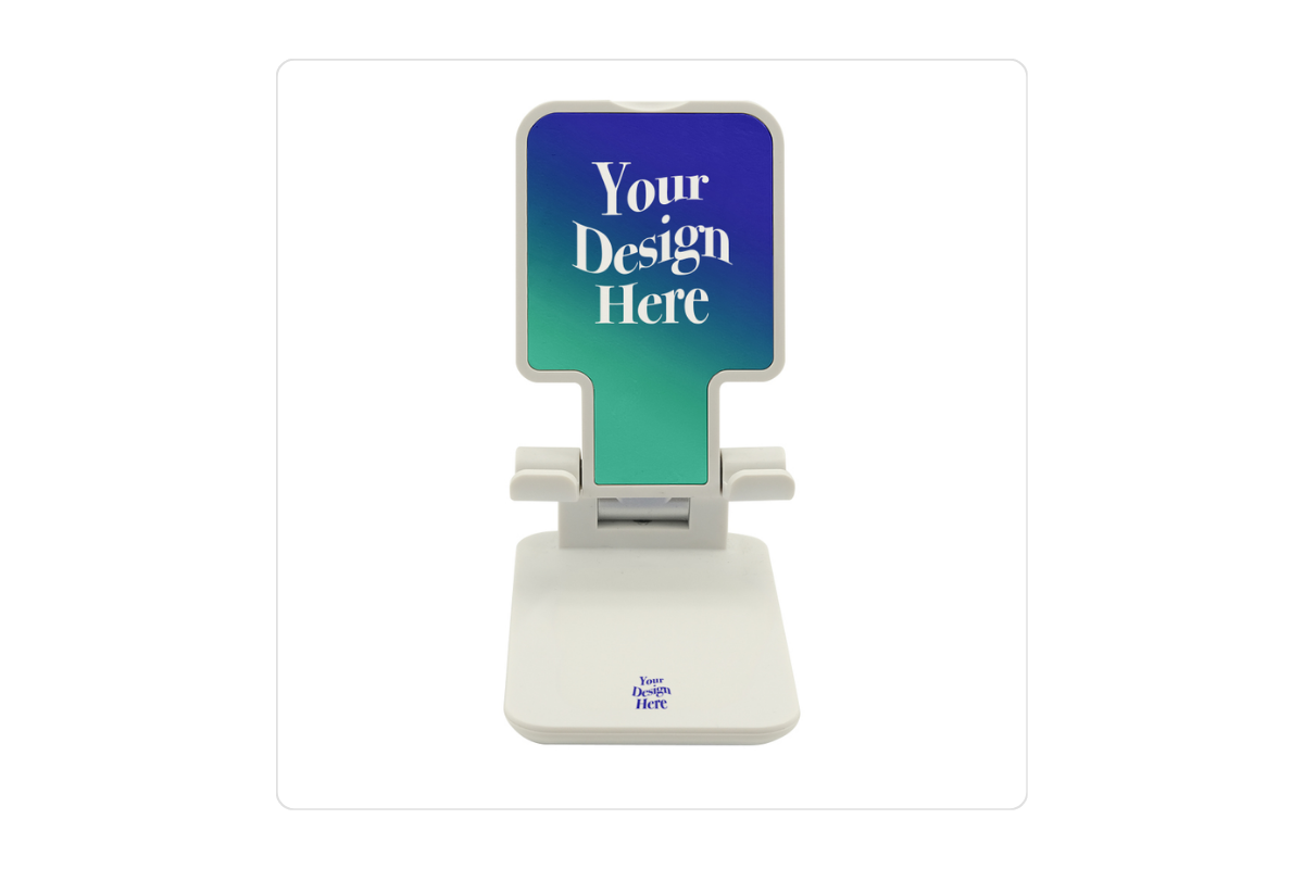 Customizable foldable minimalist phone holder from Wayo