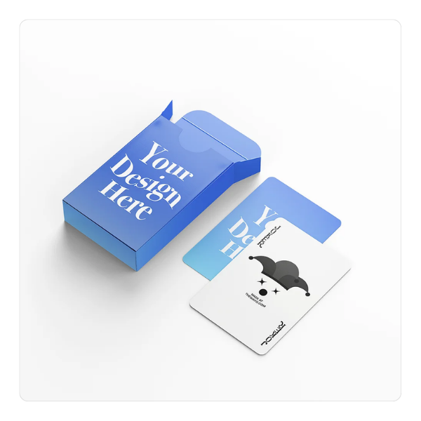 Custom Waterproof Playing Card Deck (Custom Card Back + Box) from Wayo