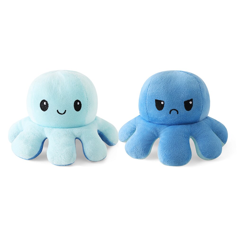 Custom Reversible Octopus Plushie (8