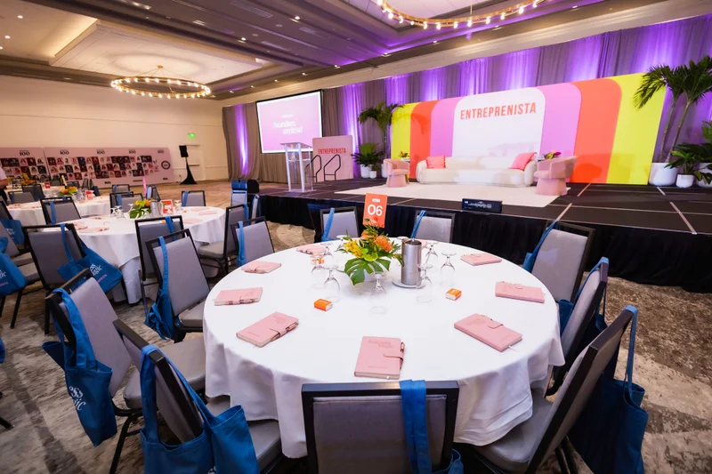 Conference and event setup