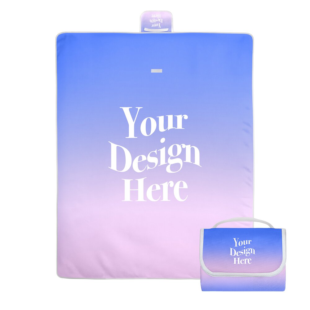 Custom Roll-Up Picnic Blanket from Wayo