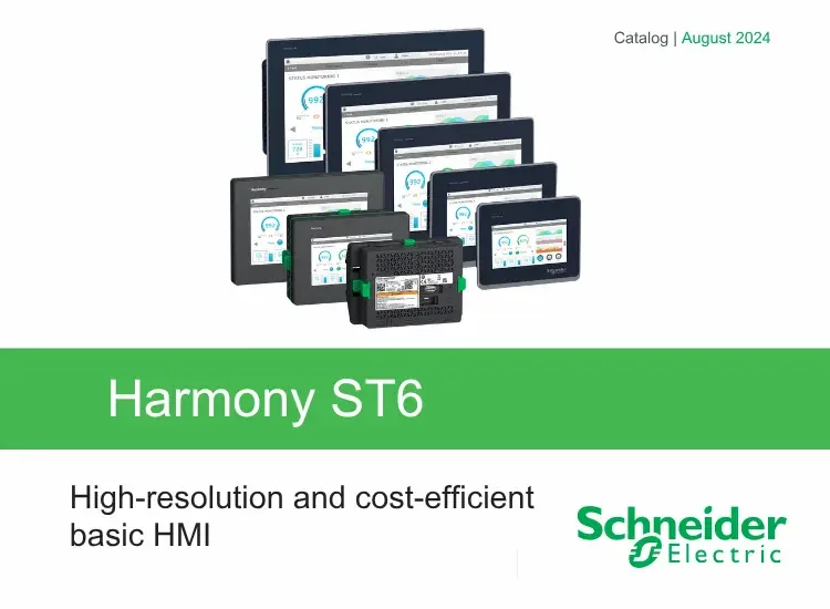 Harmony ST6 Catalog