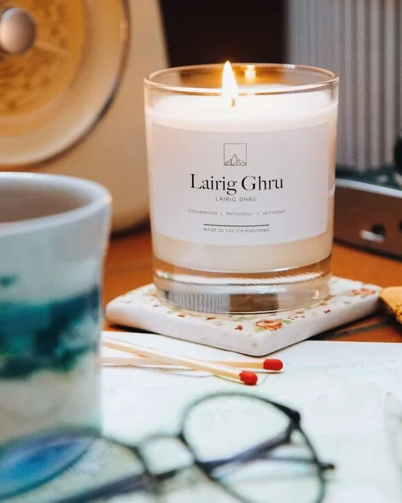 Meet Fergus & Angie Thom, owners of Cairn Candles