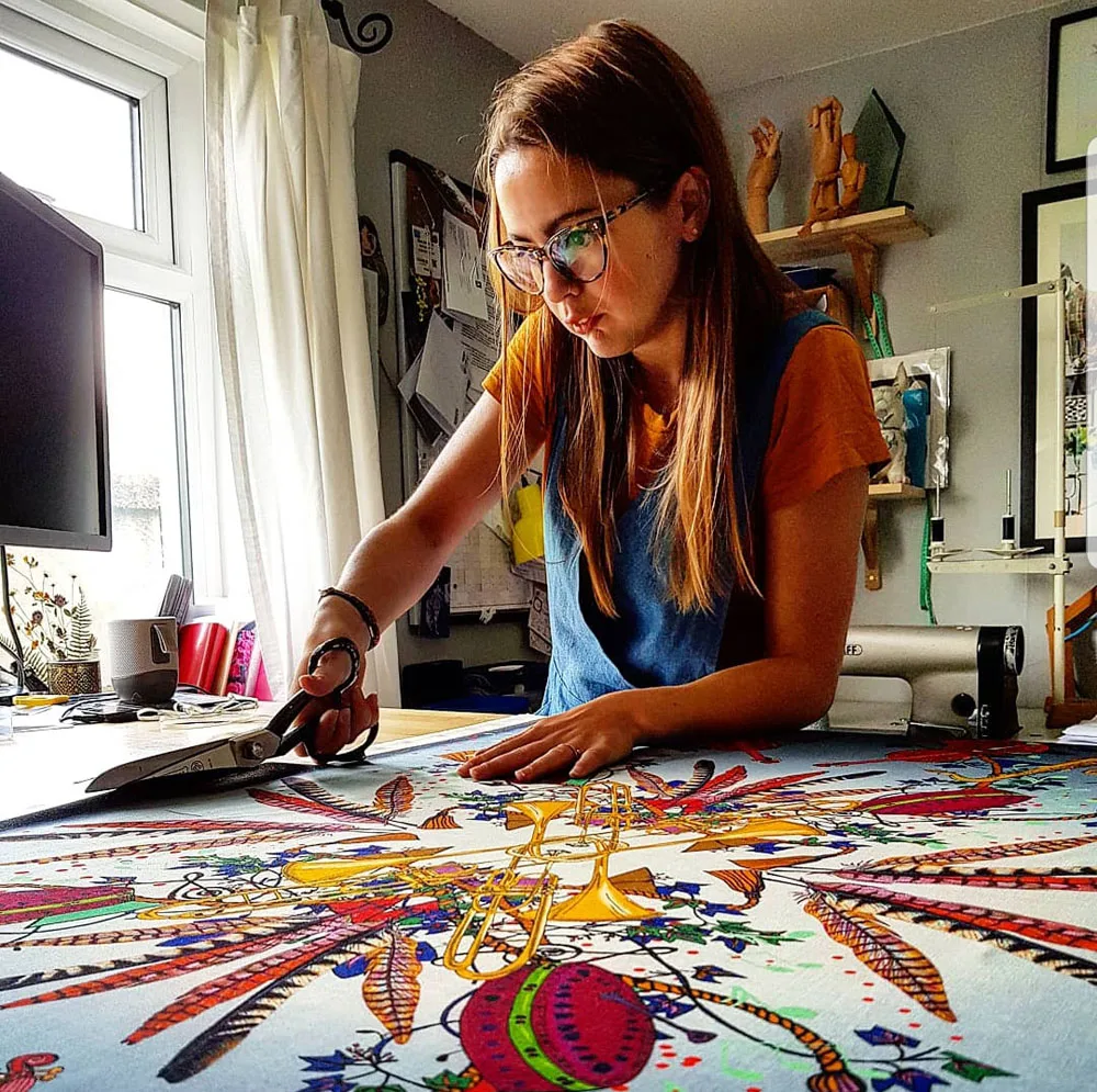 Meet the Maker Behind Helen Ruth Scarves