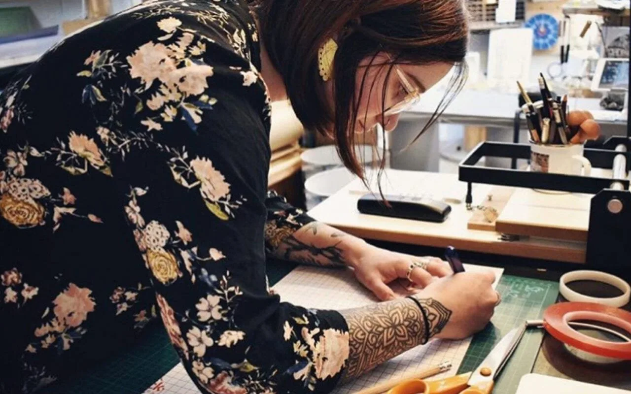 Meet Tori Gray Illustrator and owner of Harbour Lane