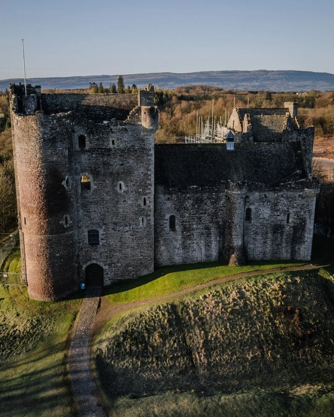 Doune Castle and the Uncrowned King