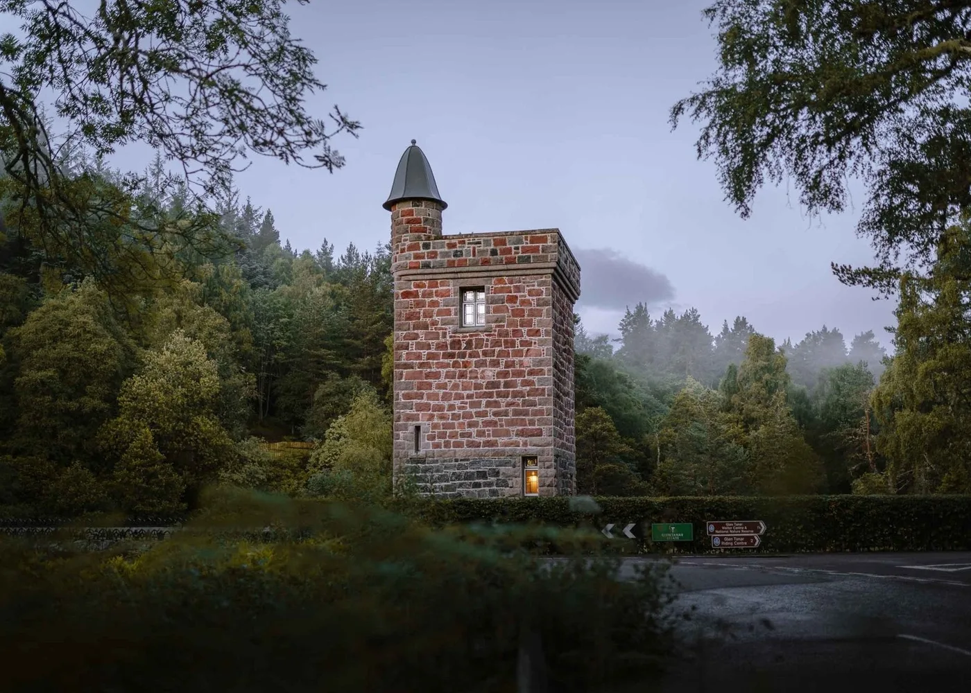 The Tower O'Ess Glen Tanar