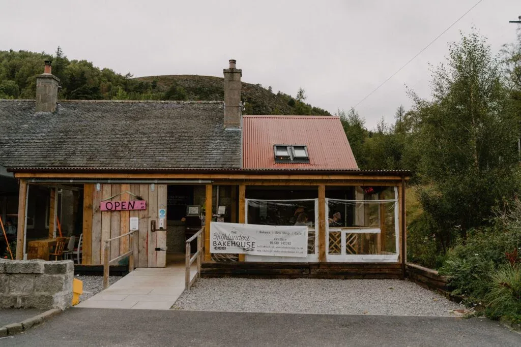 Try a Venison Sausage Roll at Tarmachan Café