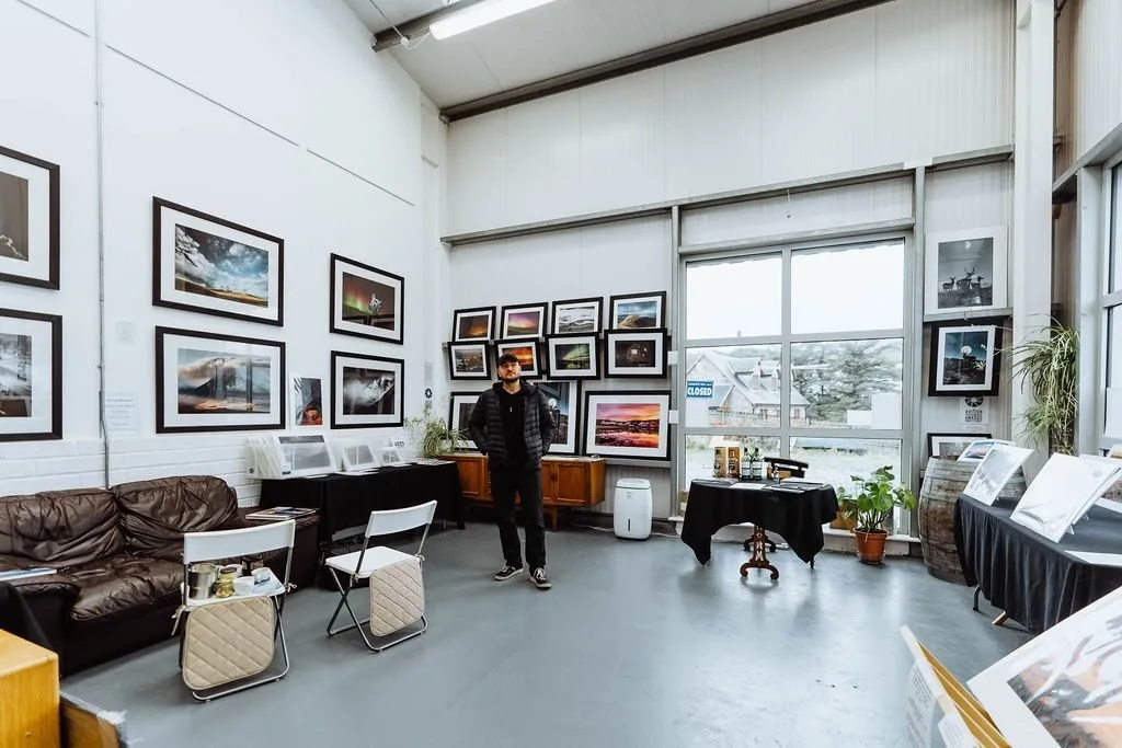 Meet Konrad, owner of The Whisky Island Gallery and Studio