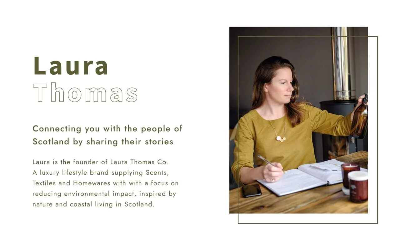 Meet Laura, founder of Laura Thomas Co. A luxury lifestyle brand