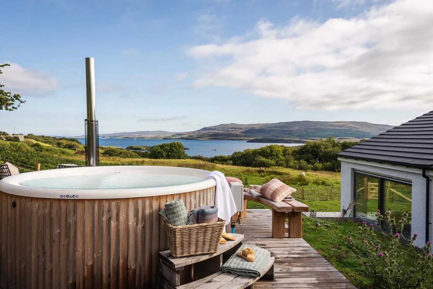 Hot Tub Accommodation in Skye