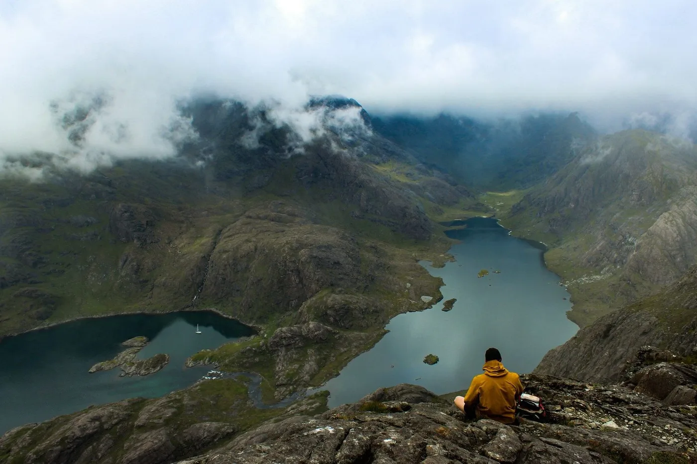 Reaching Loch Coruisk by Foot