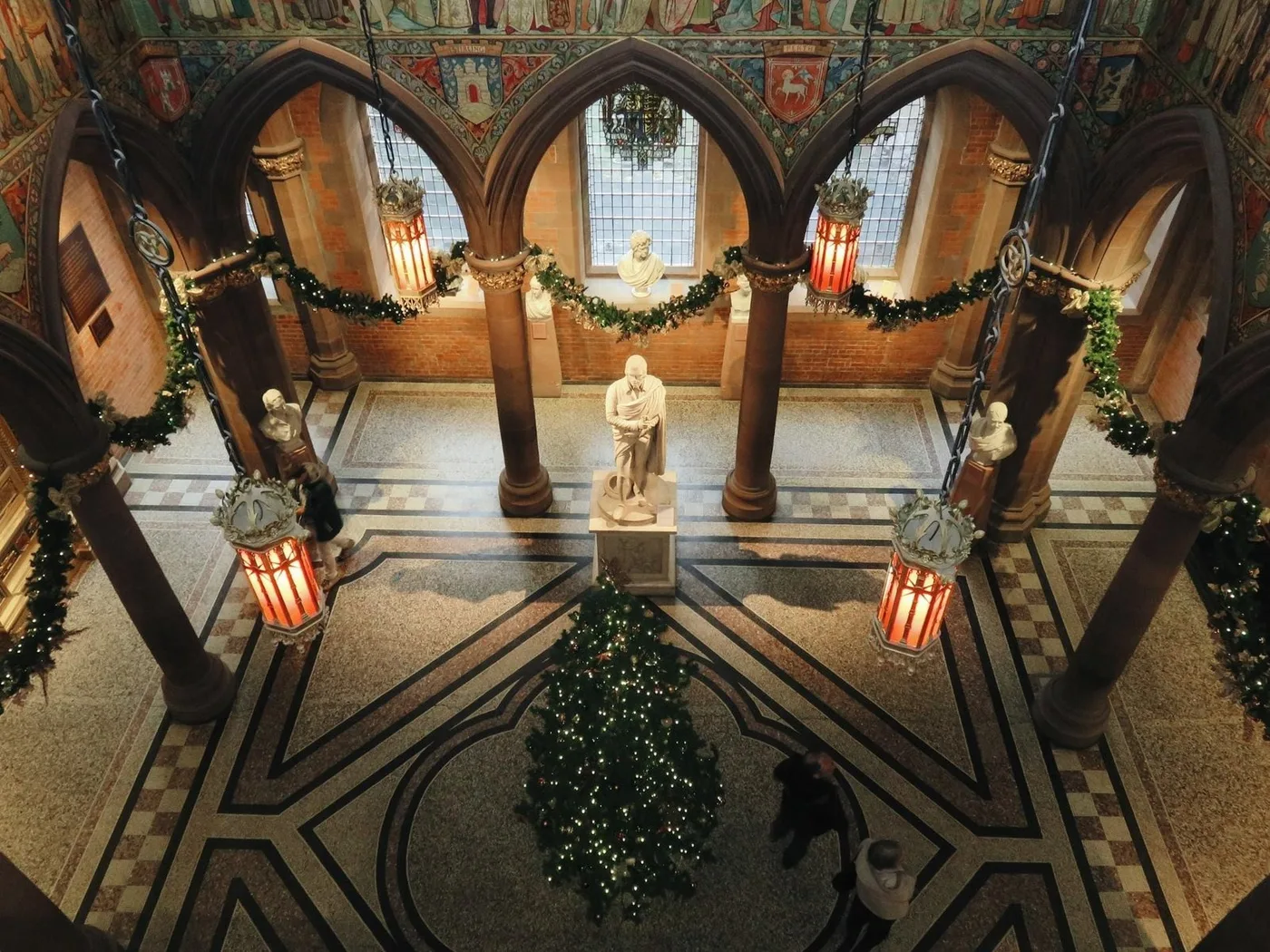 The Great Hall in the Scottish National Portrait Gallery