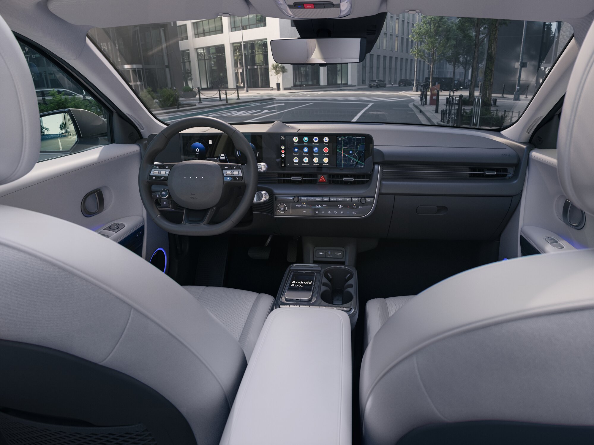 A car guru, happy to have purchased a car.