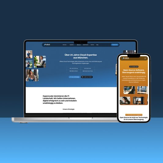 x-cellent technologies mockup