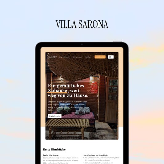 Villa Sarona mockup