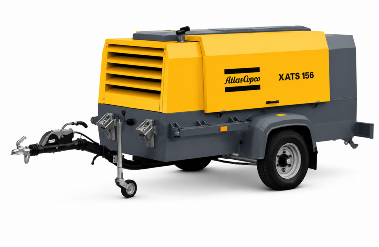 Atlas Copco XATS156DD Air Compressor