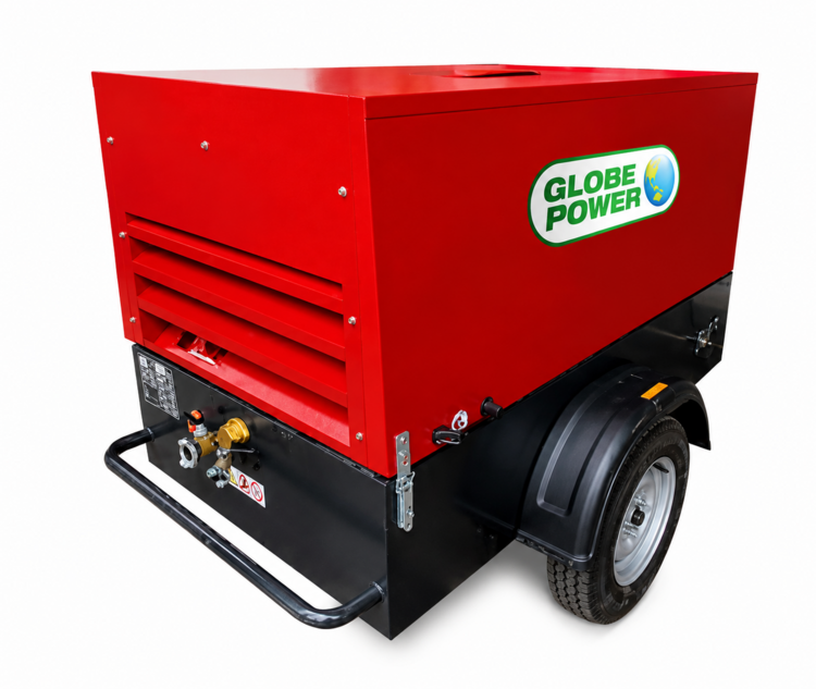 Globe Power GP050-7 Air Compressor