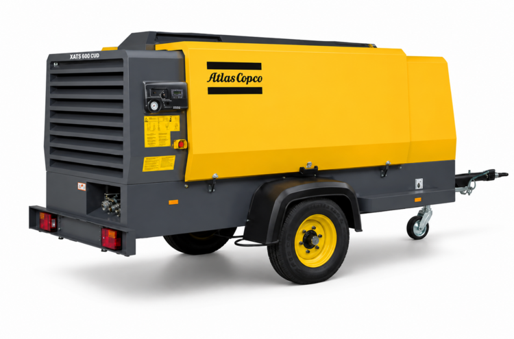 Atlas Copco XATS600CUD Air Compressor