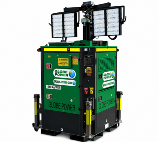 Globe Power GP270K Hybrid Cube Lighting Tower