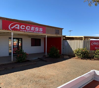 Access Hire Port Hedland branch building and customer service centre