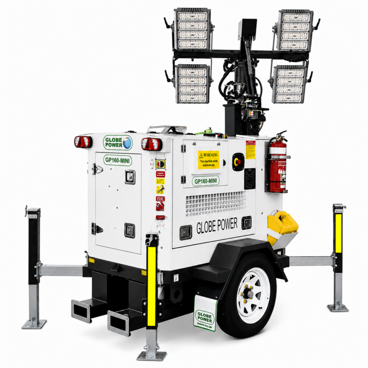 Globe Power GP160k Mini Lighting Tower