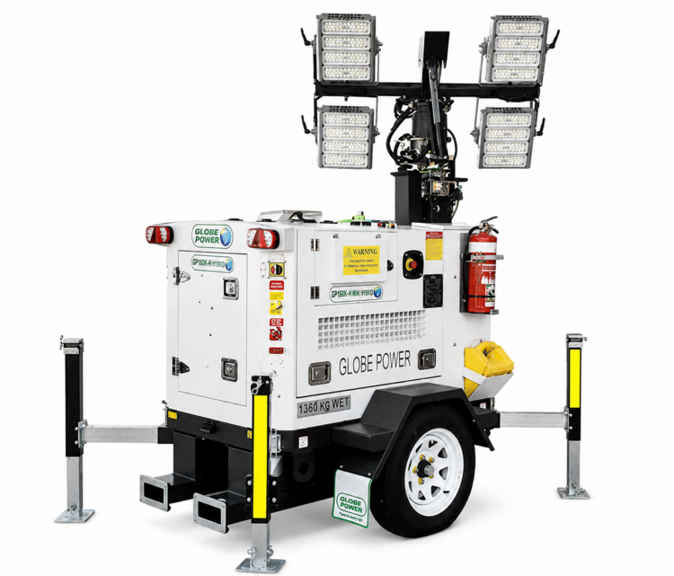 Globe Power GP160K-H Mini Hybrid Lighting Tower