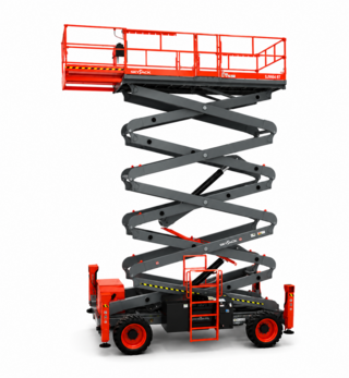 Skyjack SJ9664 RT Scissor Lift