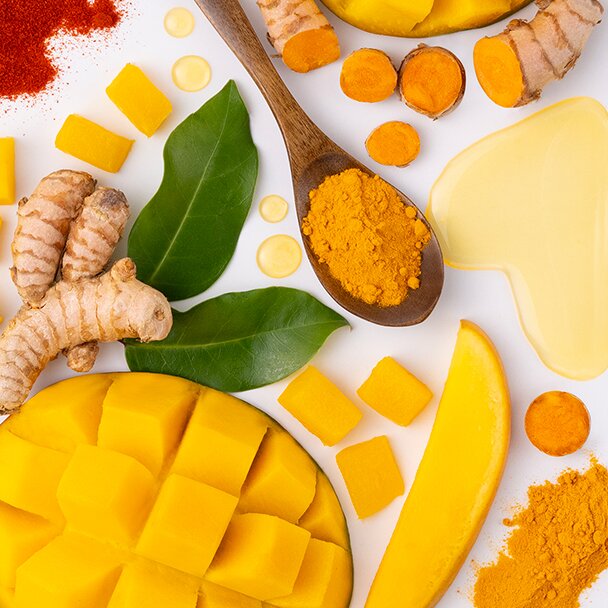 Curcumin and mangos