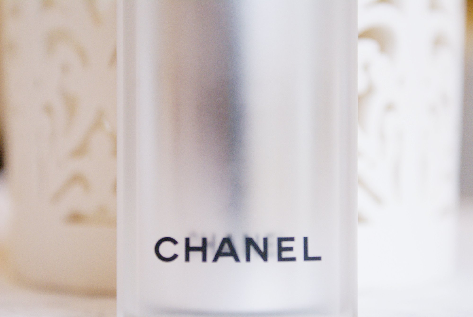 Close up of Chanel le Blanc serum
