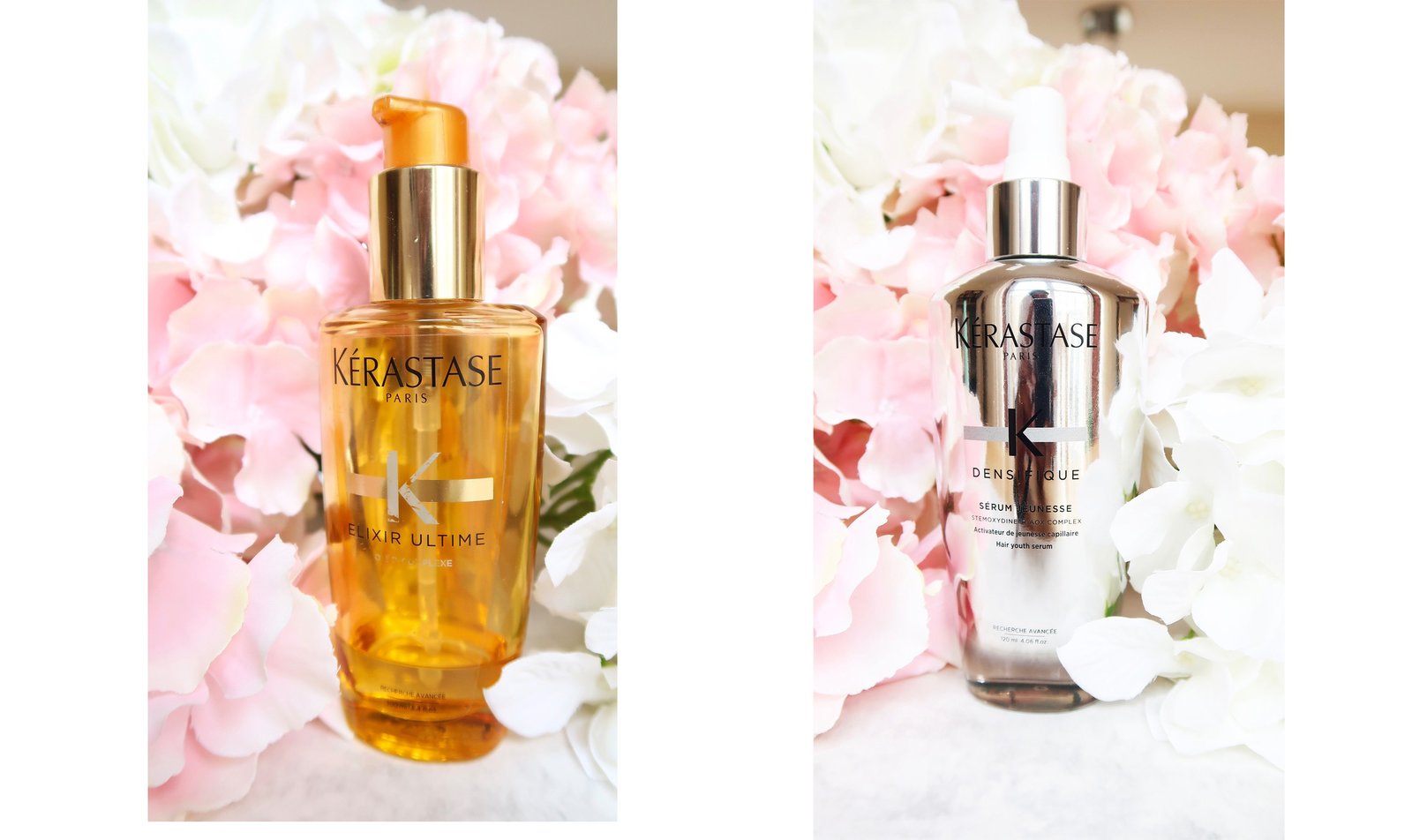 Kerastase Elixir Ultime and Kerastase serum