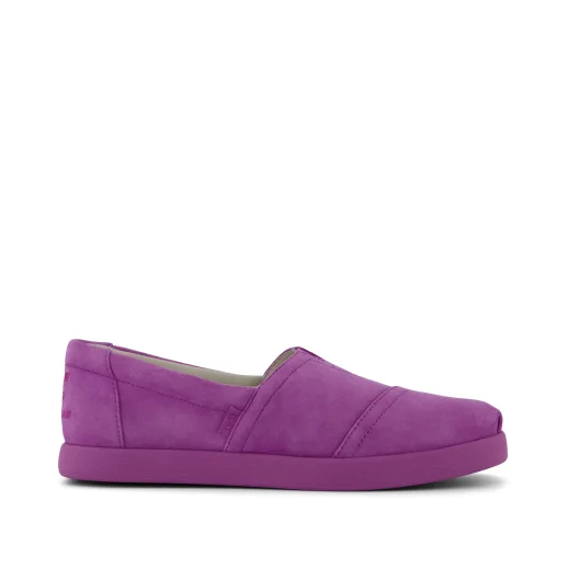 Water Repellent Bright Mulberry Suede shown.