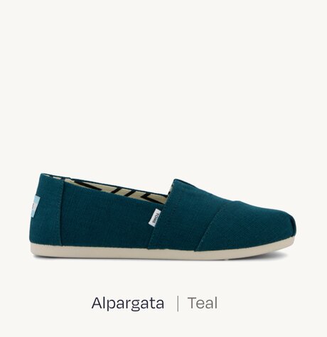 Alpargata | Teal.