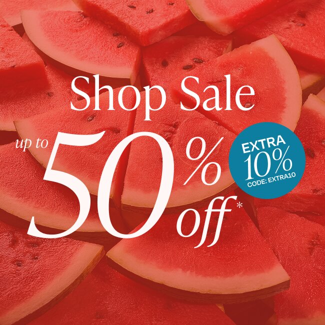 Shop Summer Sale up to 50% off. Extra 10%, use code: EXTRA10