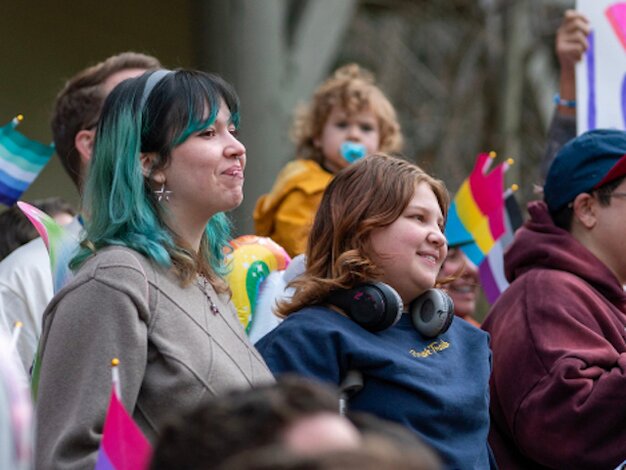 A group of people from the BBC film.