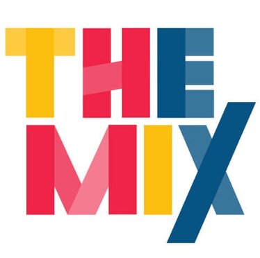 The Mix logo shown.